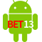 Aplicativo BET13 para Android